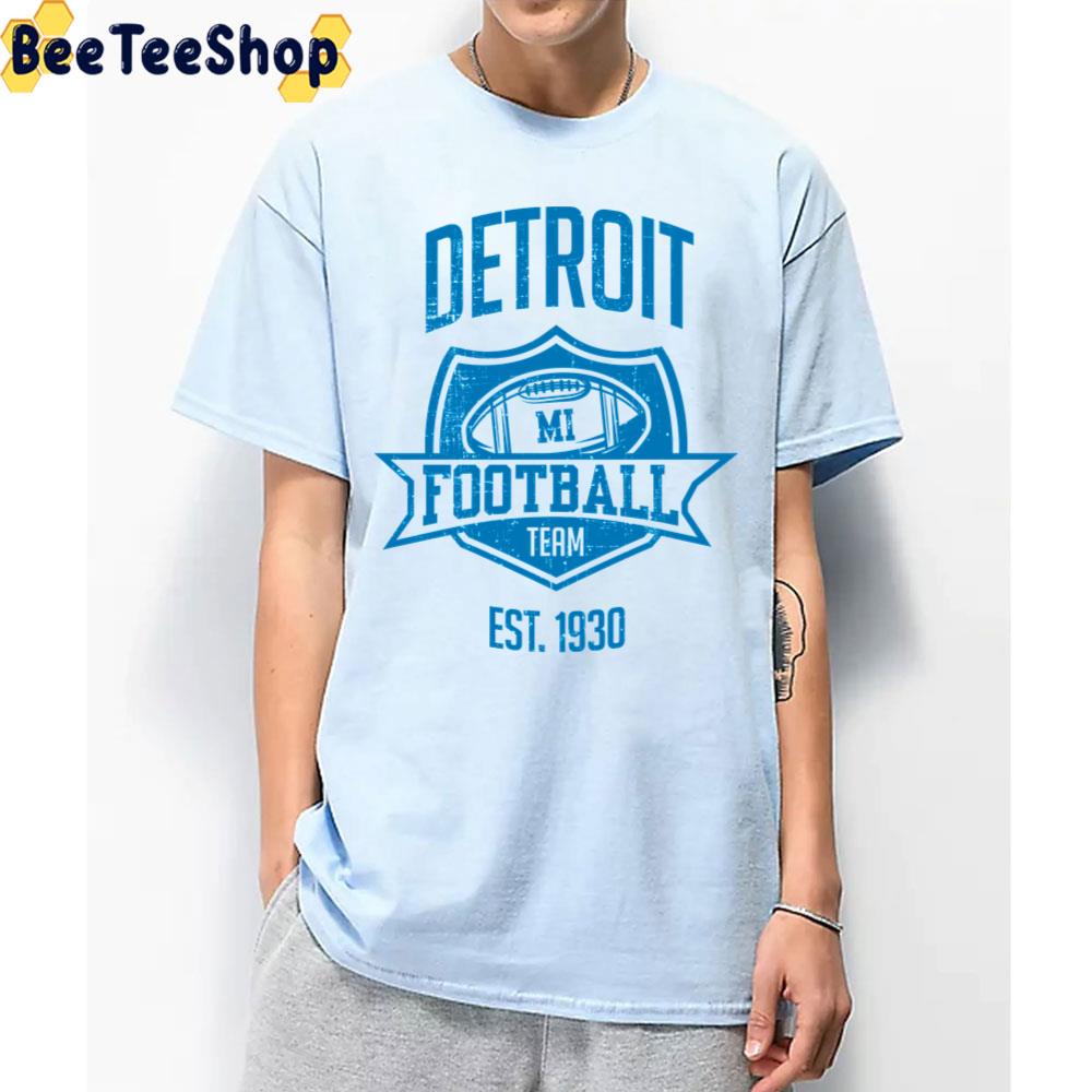 Detroit Lions Michigan Football Team Est 1930 Unisex T-Shirt