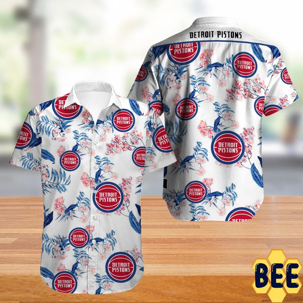 Detroit Pistons Nba Trending Hawaiian Shirt