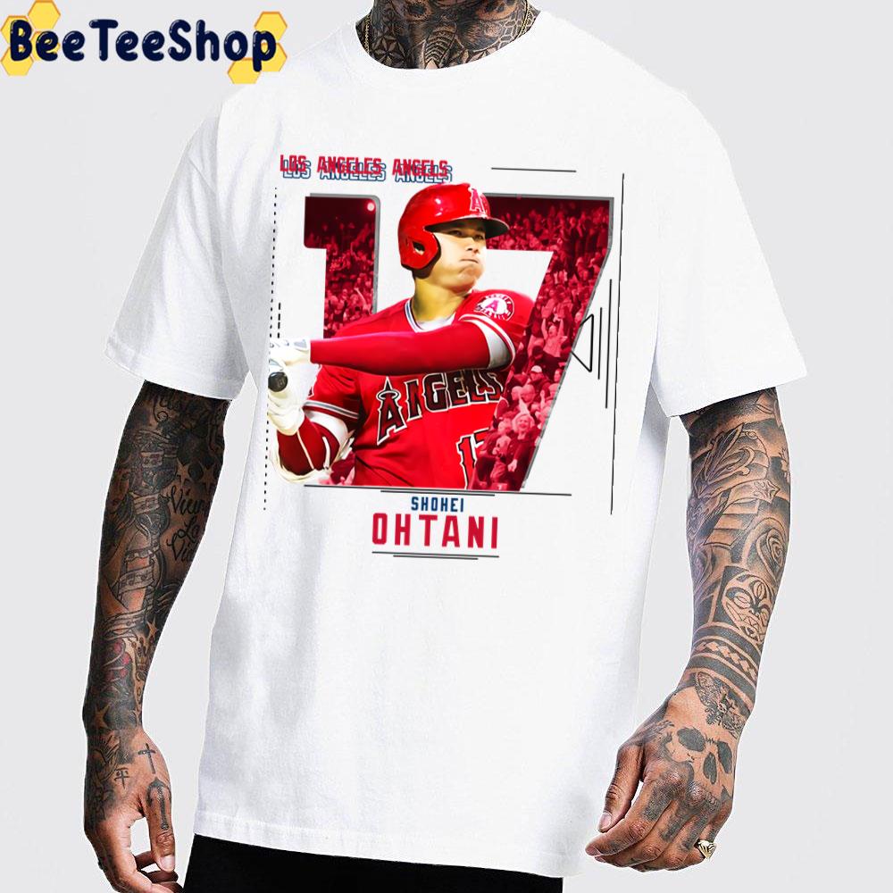 Digital Art Shohei Ohtani Los Angeles Angels Baseball Trending Unisex T- Shirt - Beeteeshop