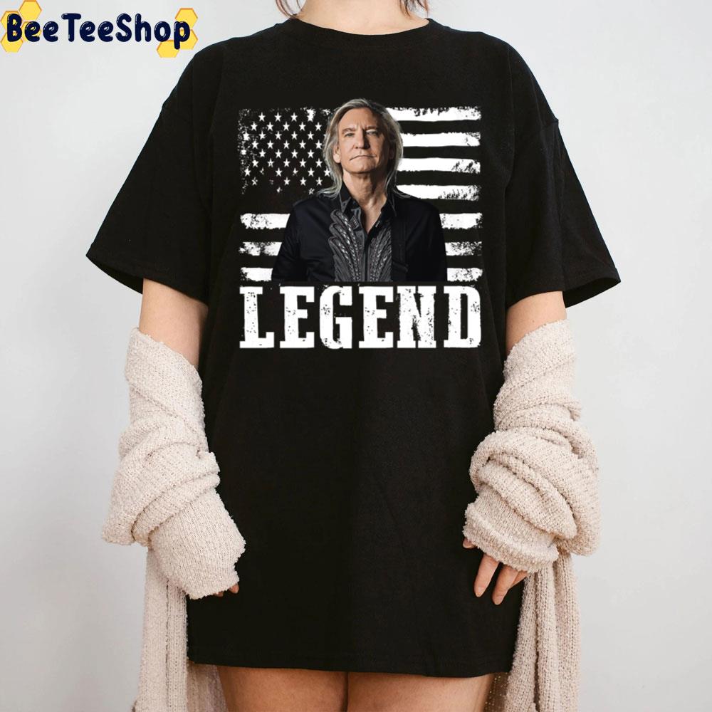 Distressed American Flag Joe Music Walsh Legend Unisex T-Shirt