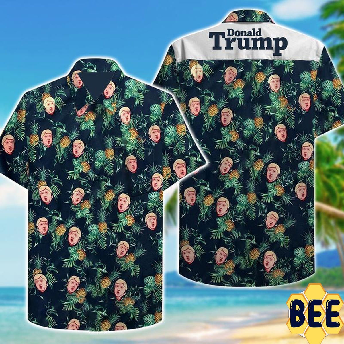 Donald Trump Trending Hawaiian Shirt