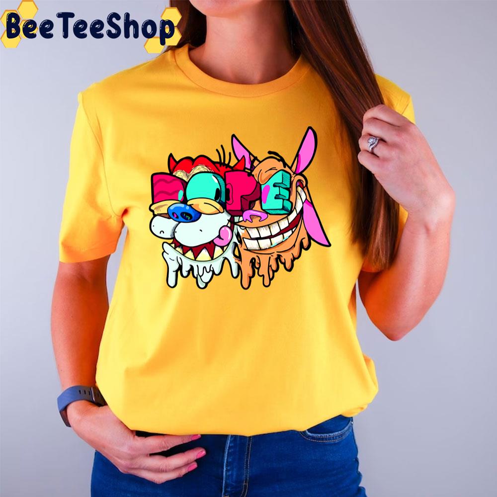 Dope The Ren And Stimpy Show Trending Unisex T-Shirt