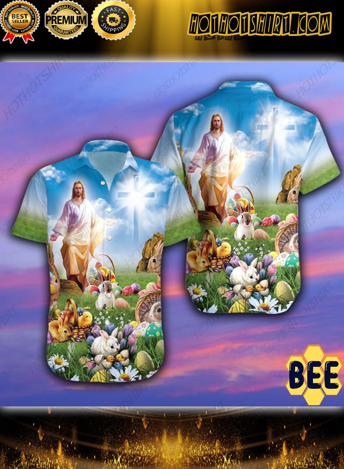 Easter Jesus Have A Blessed And Happy Easter Trending Hawaiian Shirt