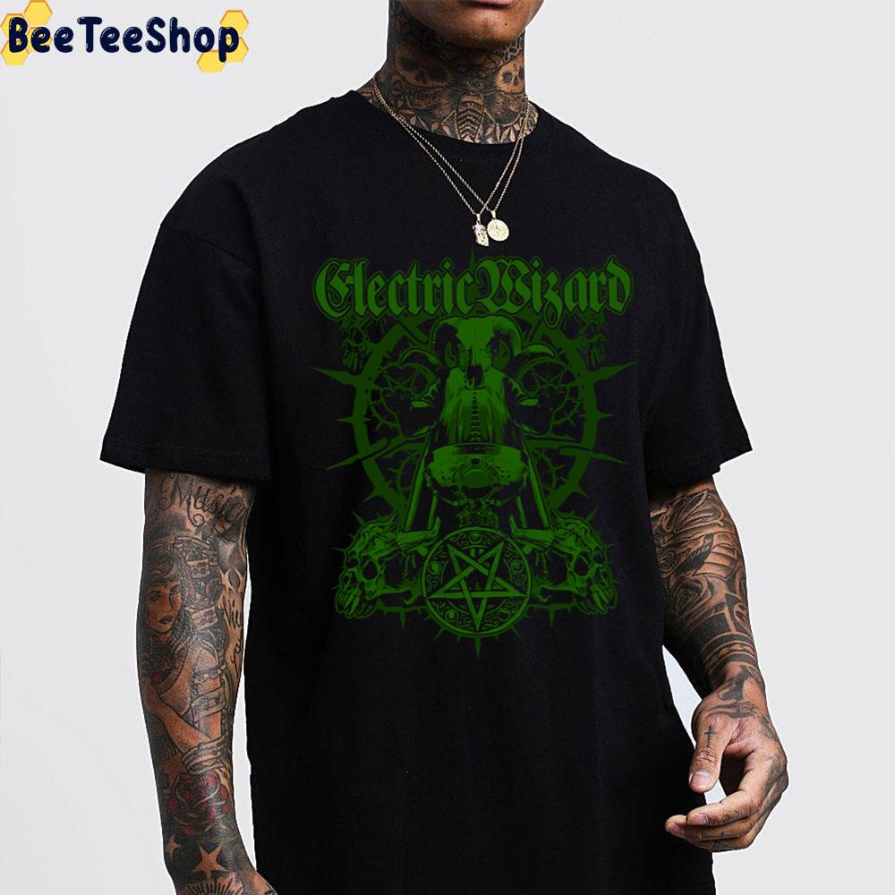 Electric Wizard Band Green Trending Unisex T-Shirt