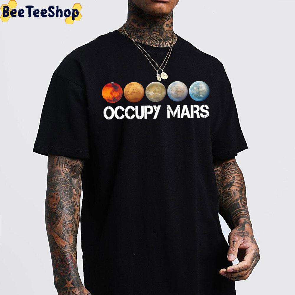 Elon Musk Occupy Mars Trending Unisex T-Shirt - Beeteeshop
