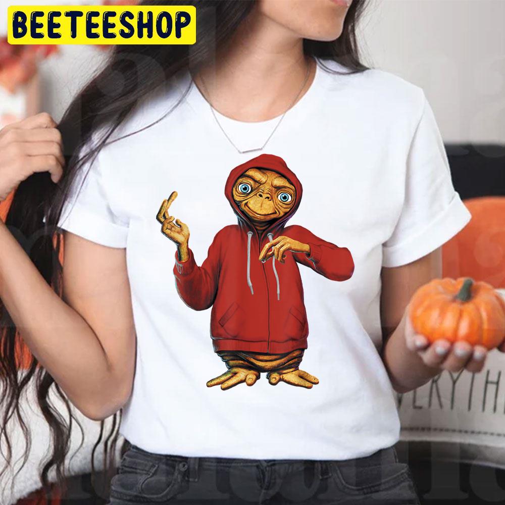 Et In Red Hoodie Portrait Halloween Movie Unisex T-Shirt