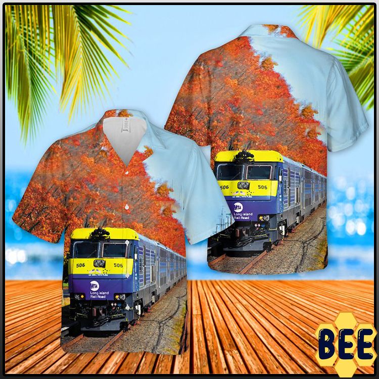 Fall Long Island Rail Road Trending Hawaiian Shirt