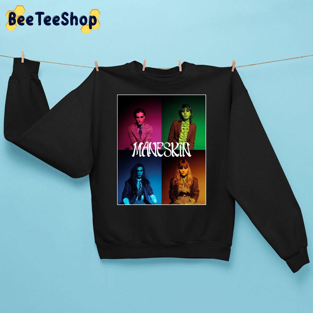 Fan Art Maneskin Band Trending Unisex Sweatshirt