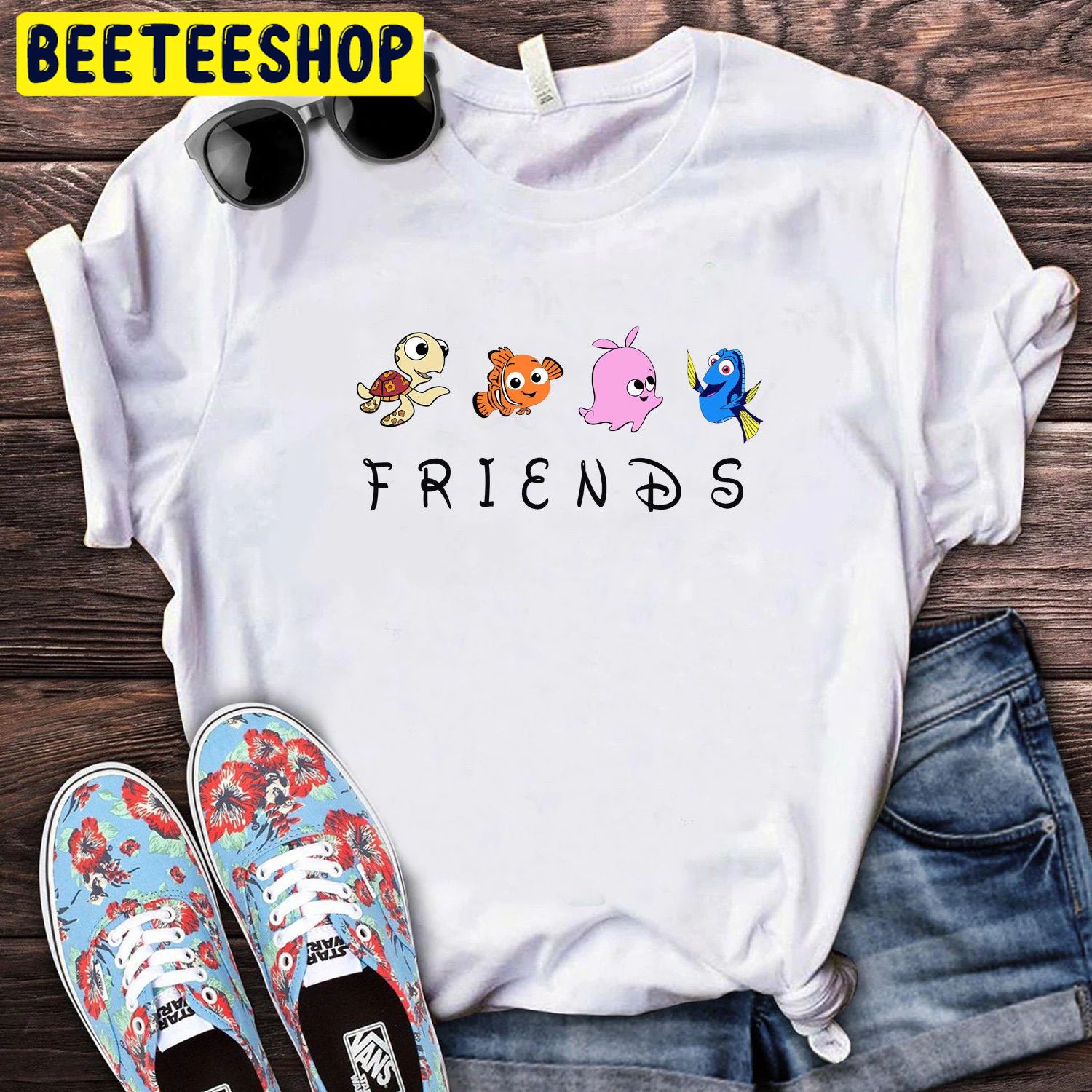 Finding Nemo Disney Friends Trending Unisex Shirt