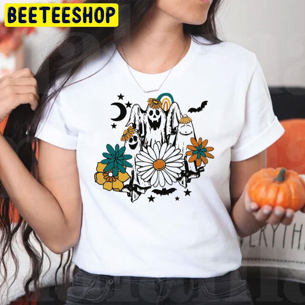 Flower Creep It Real Halloween Trending Unisex T-Shirt