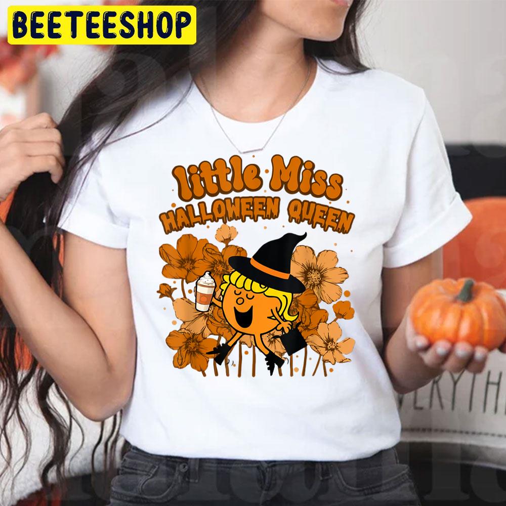 Flower Little Miss Halloween Queen Halloween Trending Unisex T-Shirt