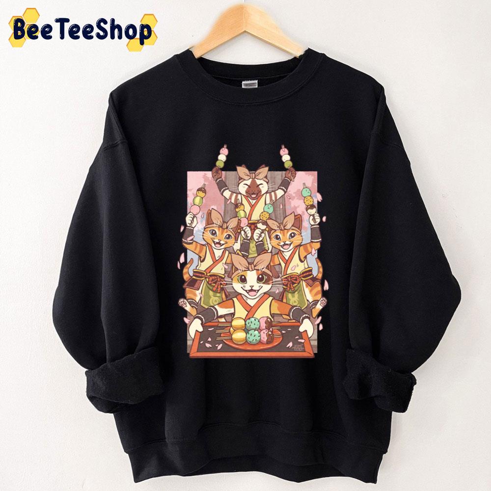 Fluffy Bunny Dango Trending Unisex Sweatshirt