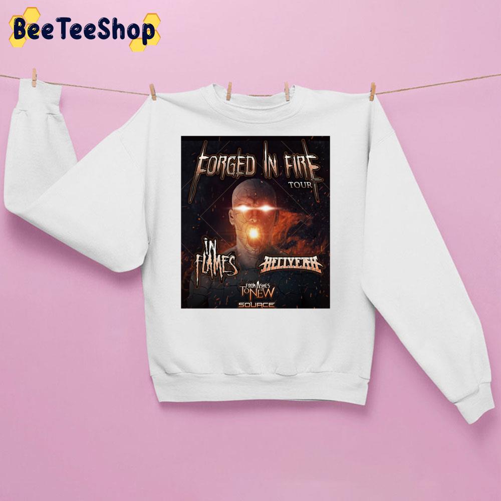 Forged In Fire Tour In Flames Band Unisex Sweatshirt