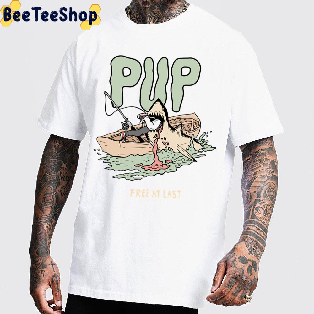 Free At Last Pup Band Trending Unisex T-Shirt