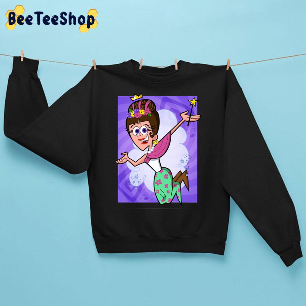 Frida Kahlo The Fairly OddParents Cartoon Style Trending Unisex Sweatshirt