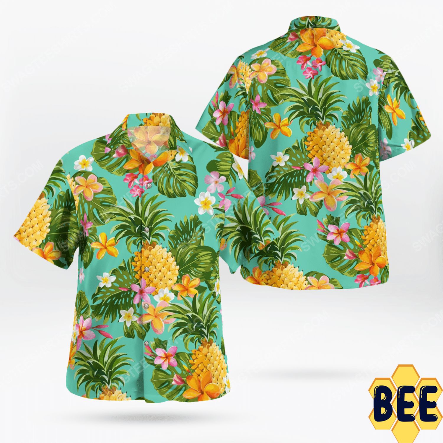 Fruits And Flower Tropical Trending Hawaiian Shirt