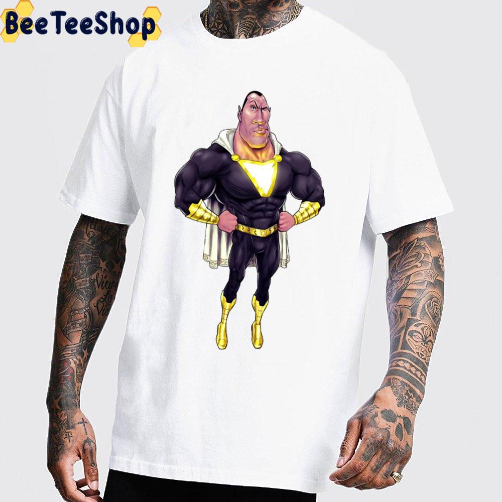 Funny Cartoon Art Black Adam 2022 Movie Trending Unisex T-Shirt