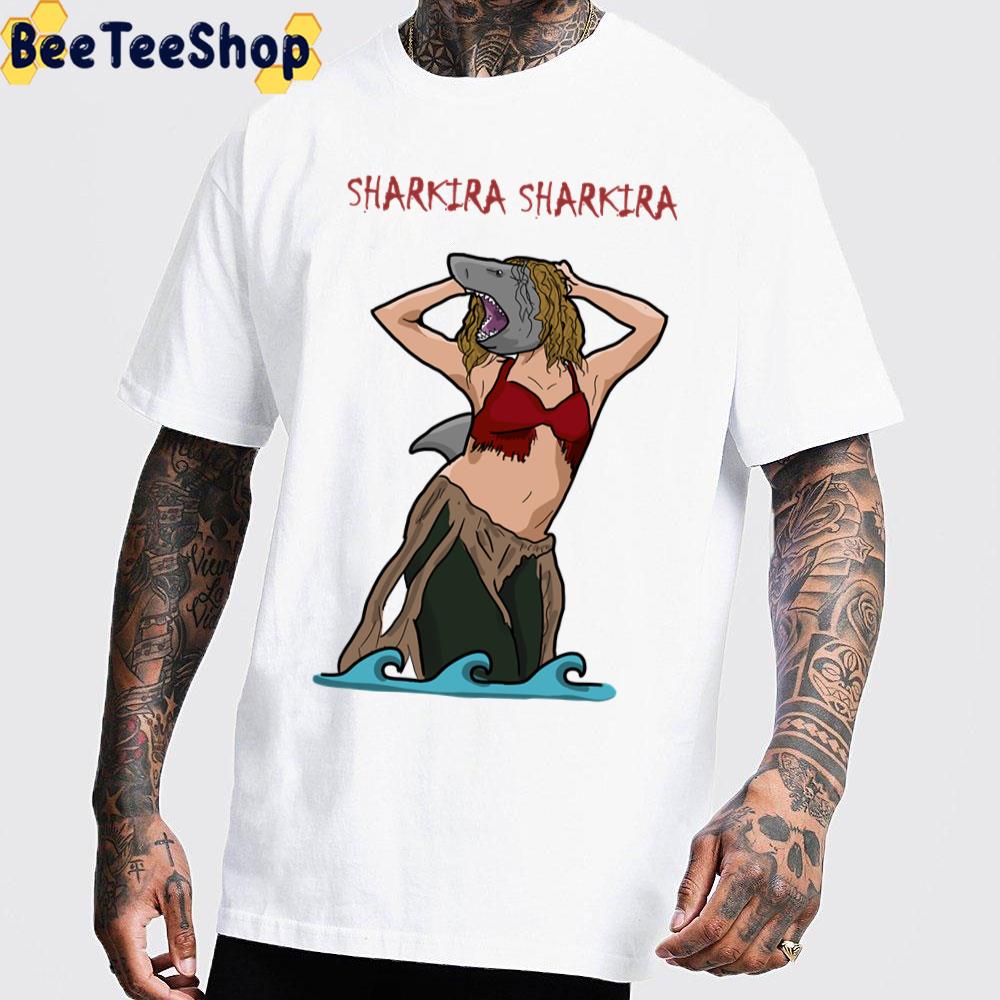 Funny Draw Sharkira Unisex T-Shirt