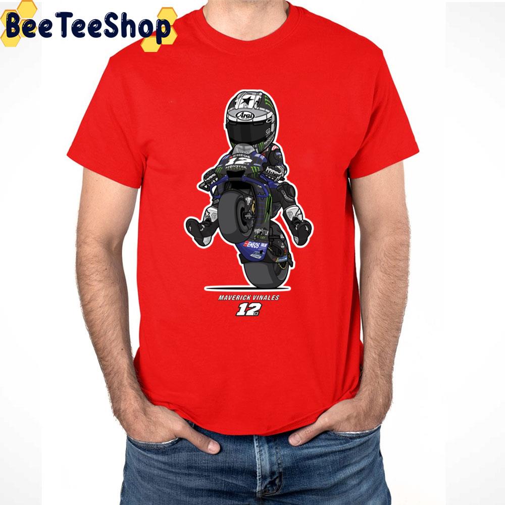 Funny Maverick Vinales V 1 Toddler Pullover Moto Racing Unisex T-Shirt