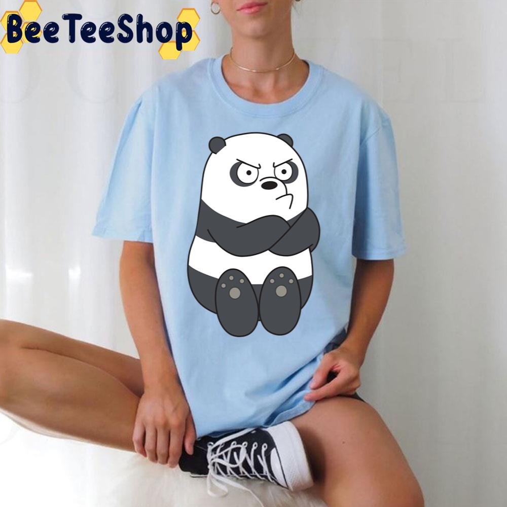 Funny Panda We Bare Bears Trending Unisex T-Shirt