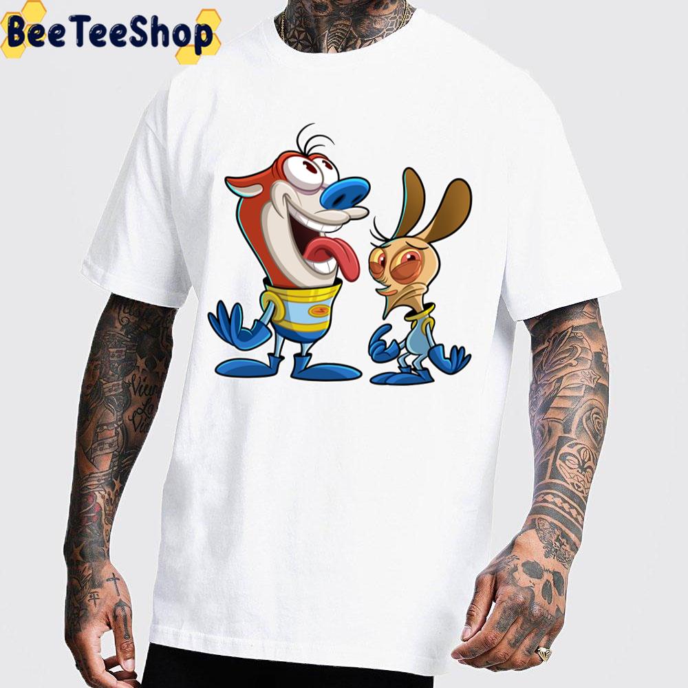 Funny Time Ren And Stimpy Trending Unisex T-Shirt