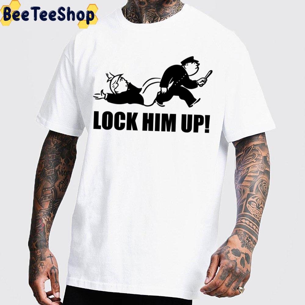 Funny Trump Lock Him Up Trending Unisex T-Shirt