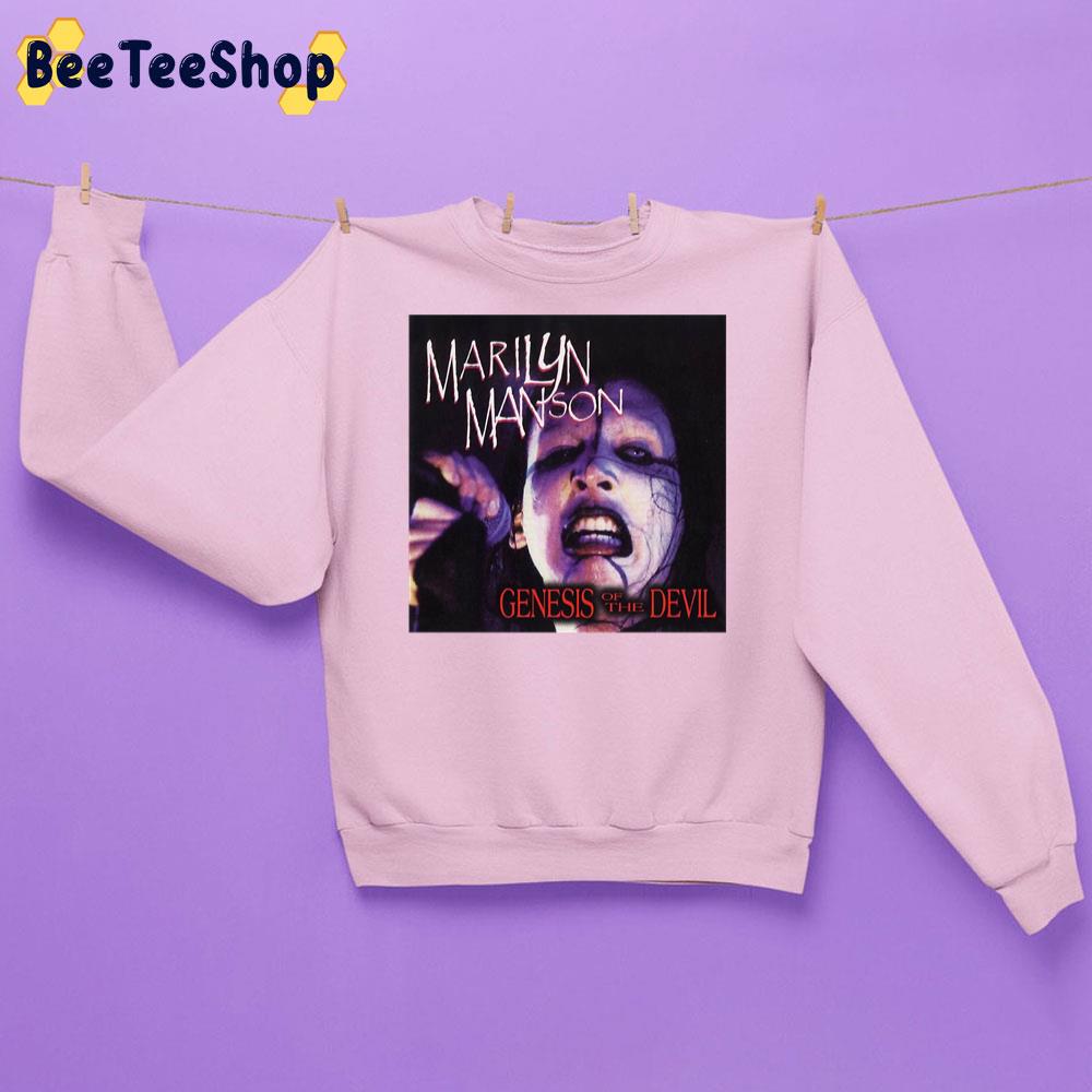 Genesis Of The Devil Marilyn Manson Band Trending Unisex Sweatshirt