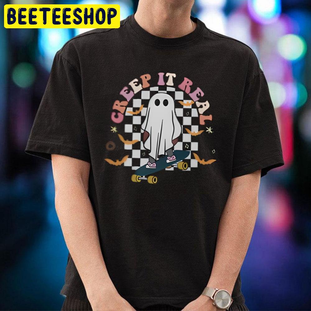 Ghost Boy Creep It Real Halloween Trending Unisex T-Shirt