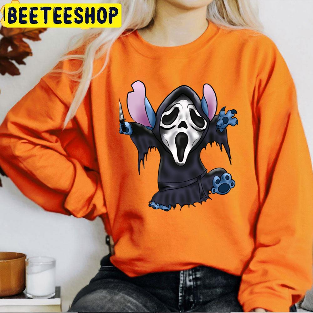 Ghostface Stitch Halloween Trending Unisex T-Shirt - Beeteeshop