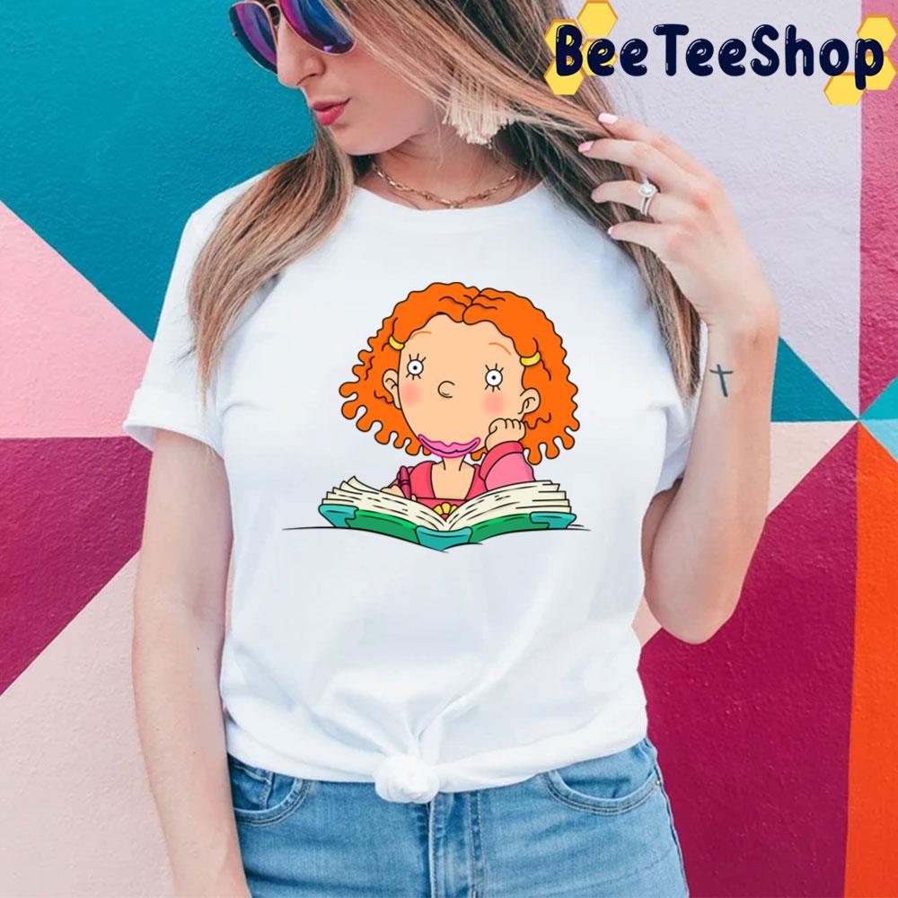 Ginger Reading Book As Told By Ginger Trending Unisex T-Shirt