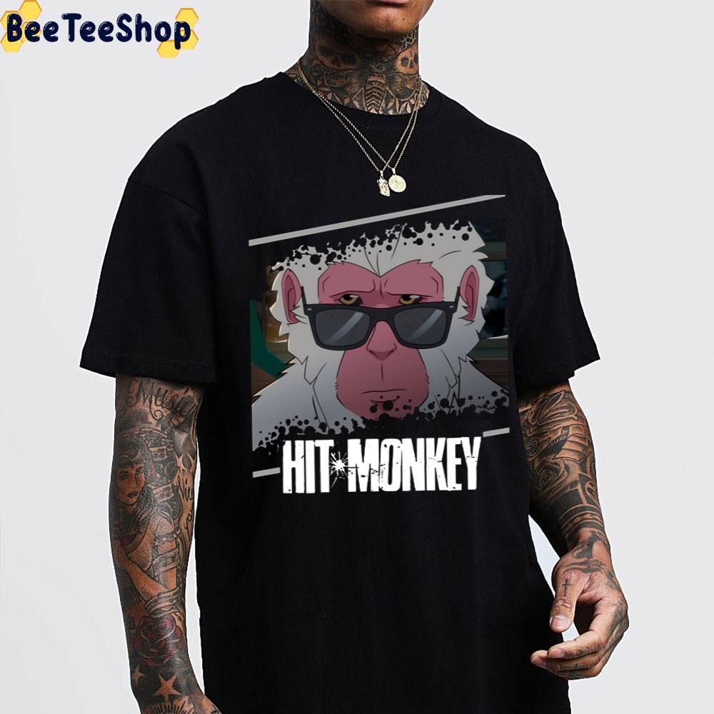 Glass Hit Monkey Trending Unisex T-Shirt