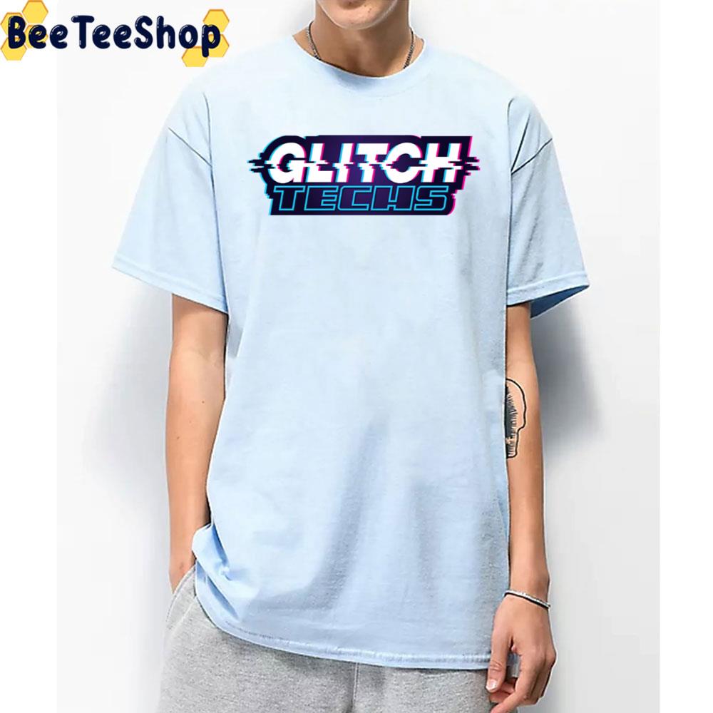 Glitch Techs Miko And High Five Logo Trending Unisex T-Shirt