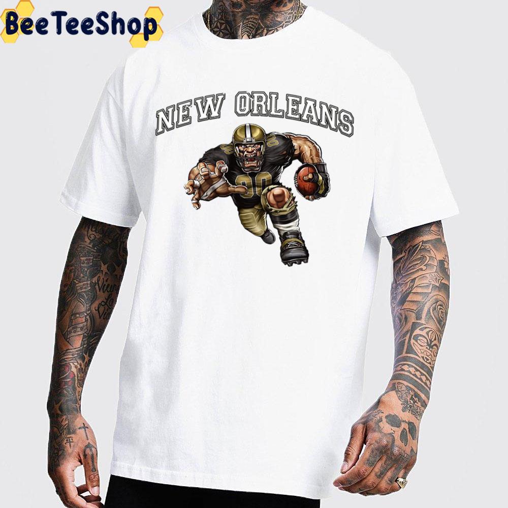 Graphic Art New Orleans Football Unisex T-Shirt