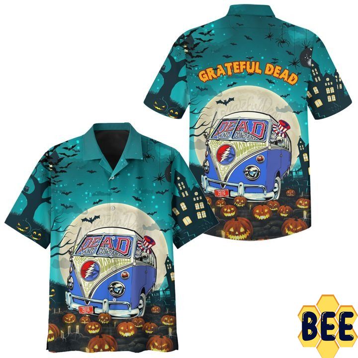 Grateful Dead And Noblesville Company Trending Hawaiian Shirt