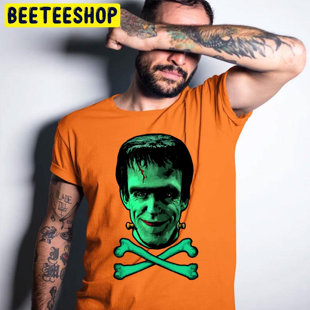 Green Art Frankenstein Halloween Movie Trending Unisex T-Shirt