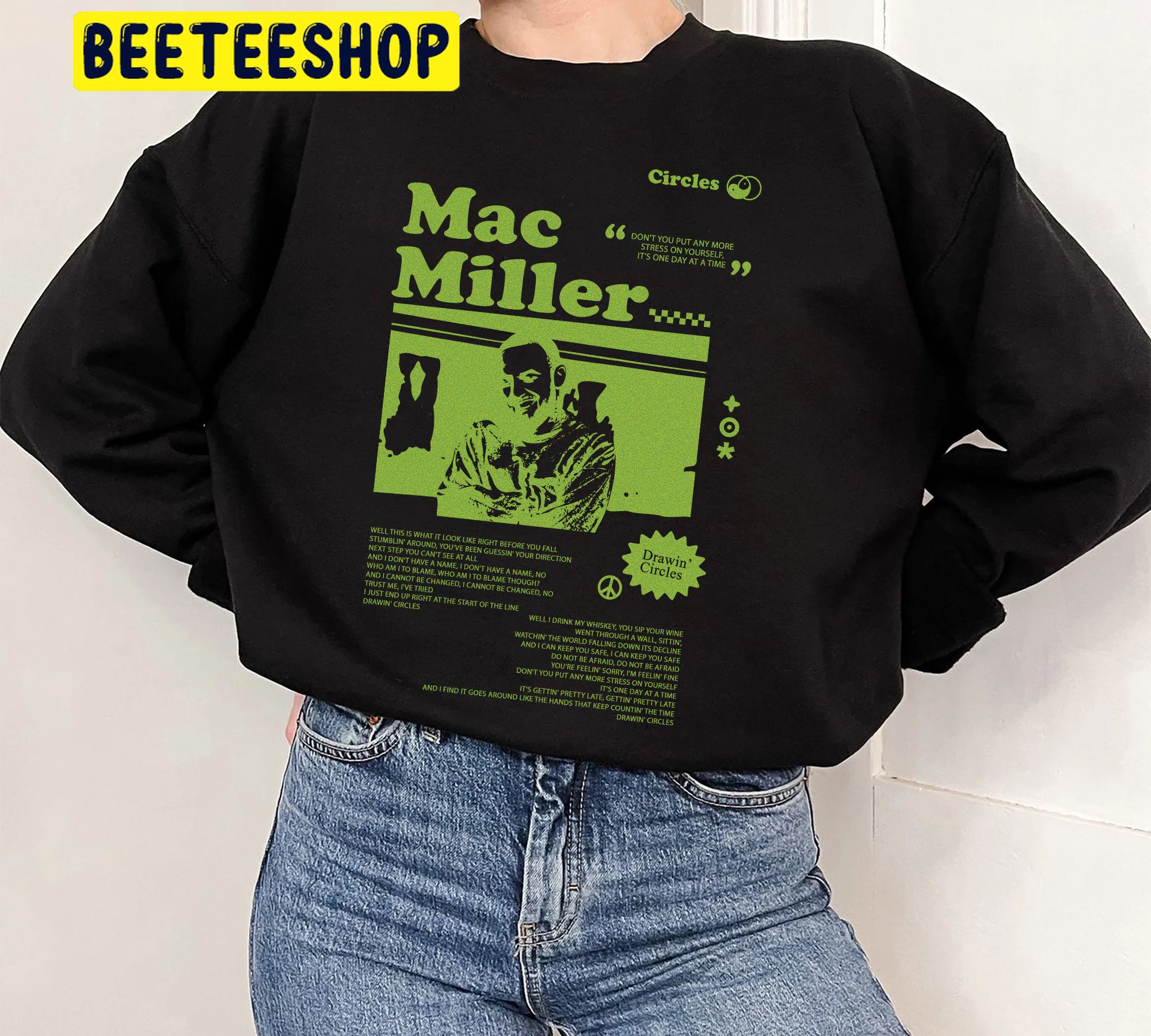 Green Vintage Mac Miller Trending Unisex Shirt