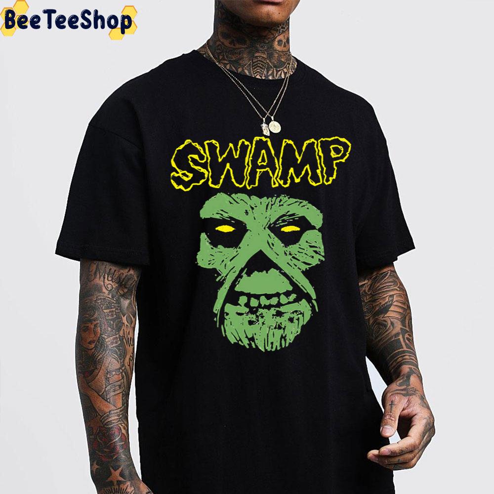 Green Yellow Art Swamp Thing Trending Unisex T-Shirt