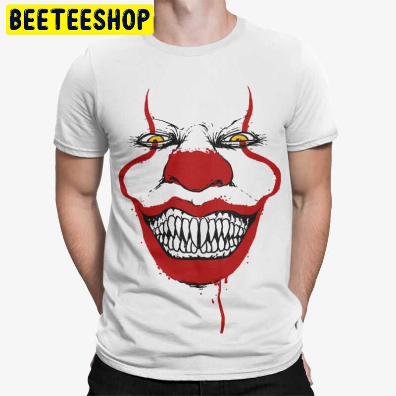 Grinning It Pennywise Horror Scary Halloween Unisex T-Shirt