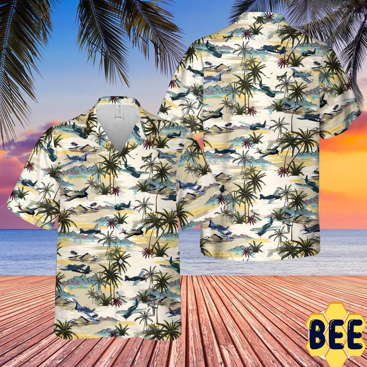 Grumman F4f Wildcat Trending Hawaiian Shirt - Beeteeshop