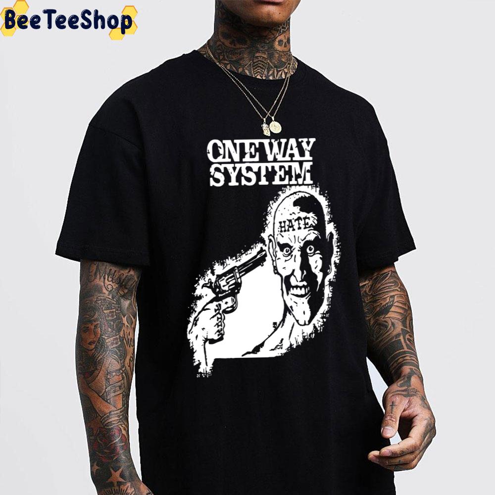 Hate One Way System Unisex T-Shirt