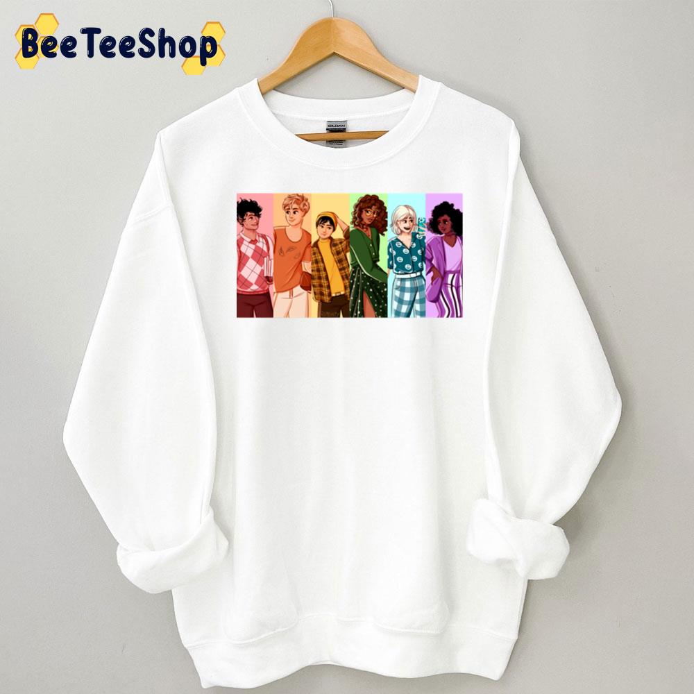 Heartstopper Squad But Make It Rainbow Trending Unisex Sweatshirt