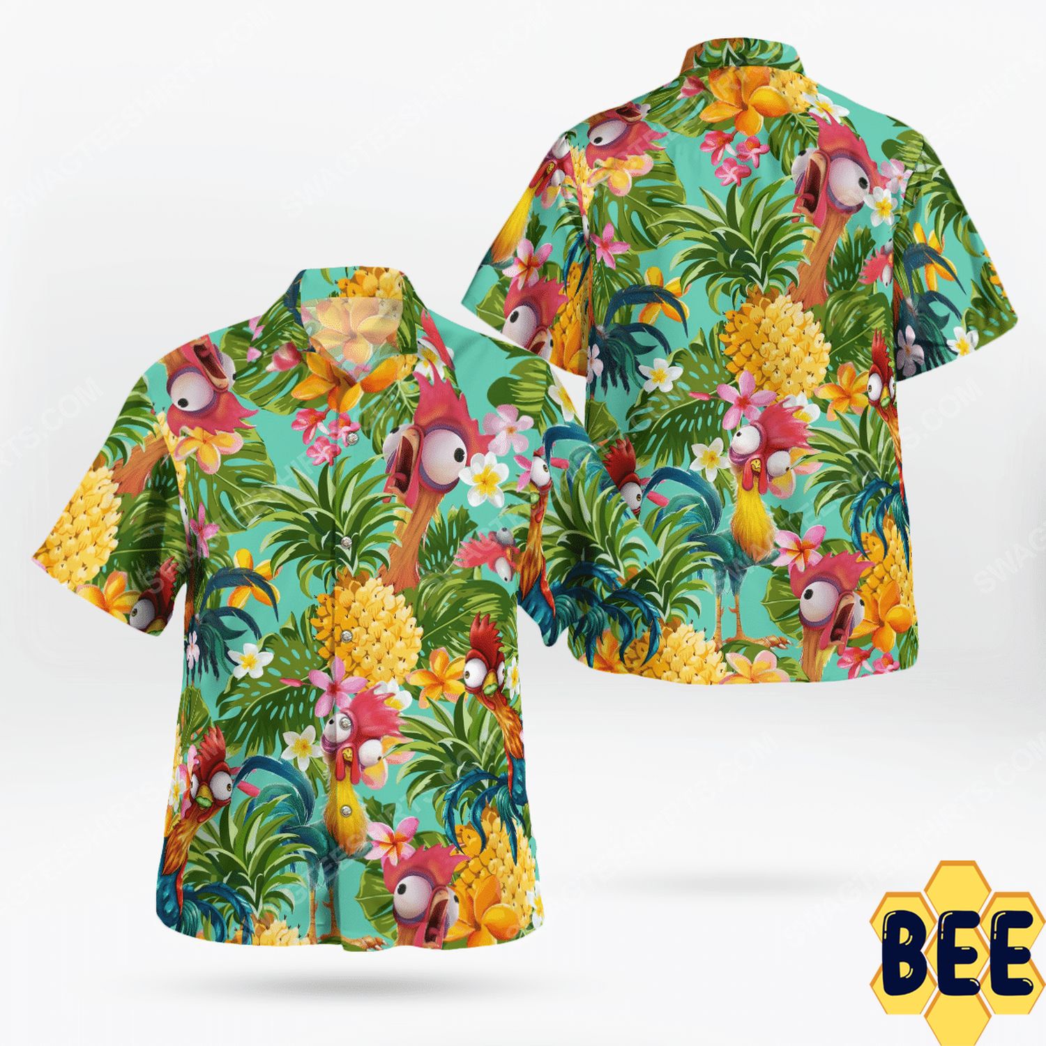 Hei Hei Chicken Tropical Trending Hawaiian Shirt