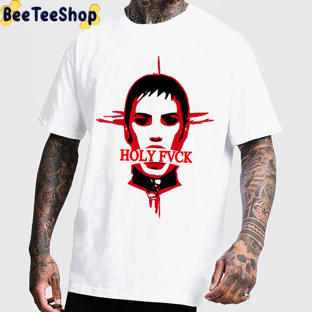 Holy Fvck Demi Lovato Red Black Art Trending Unisex T-Shirt