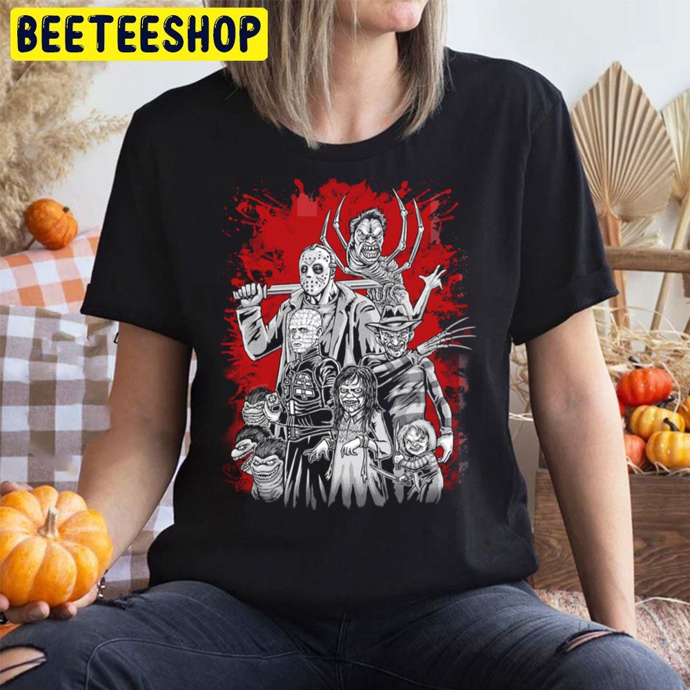 Horror League Ver.2 Killer Halloween Unisex T-Shirt