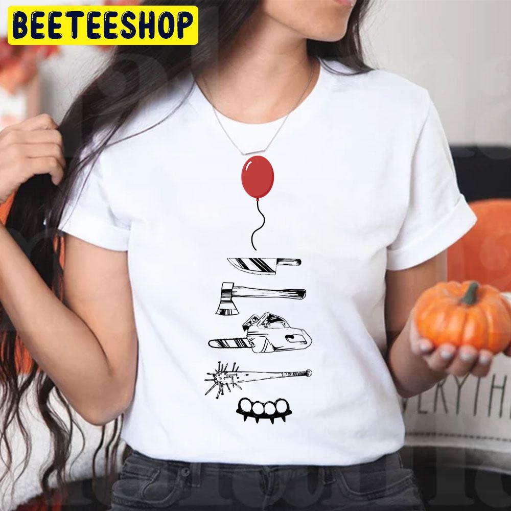 Horror Movie Weapons Halloween Unisex T-Shirt