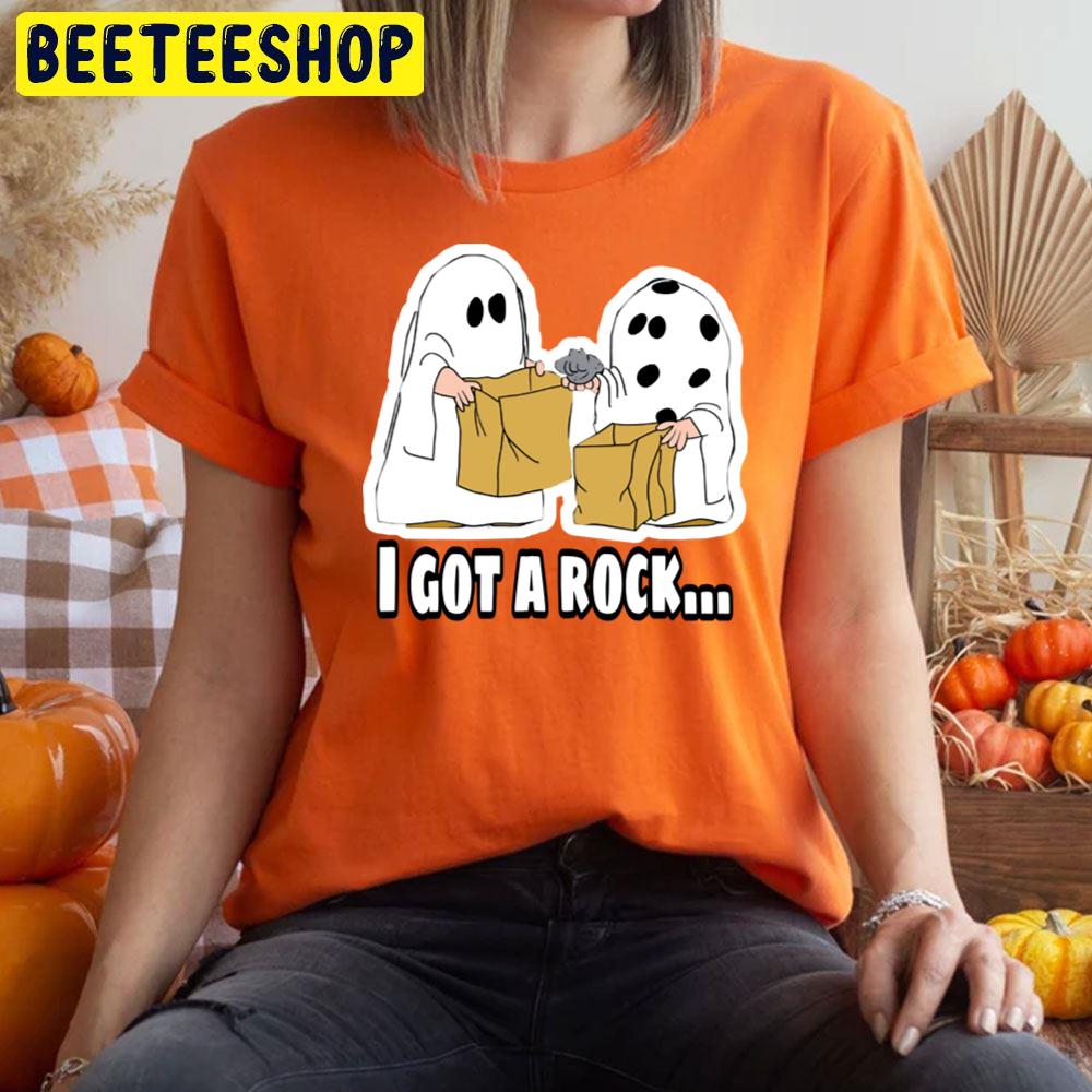 I Got A Rock Cute Ghost Halloween Unisex T-Shirt