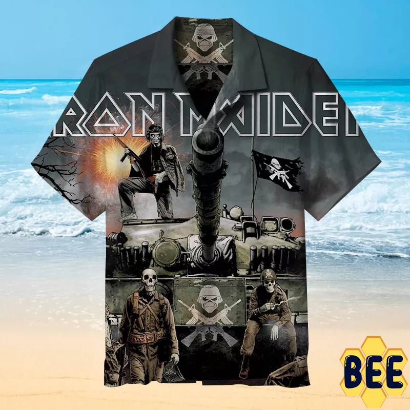 Iron Maiden Band Trending Hawaiian Shirt