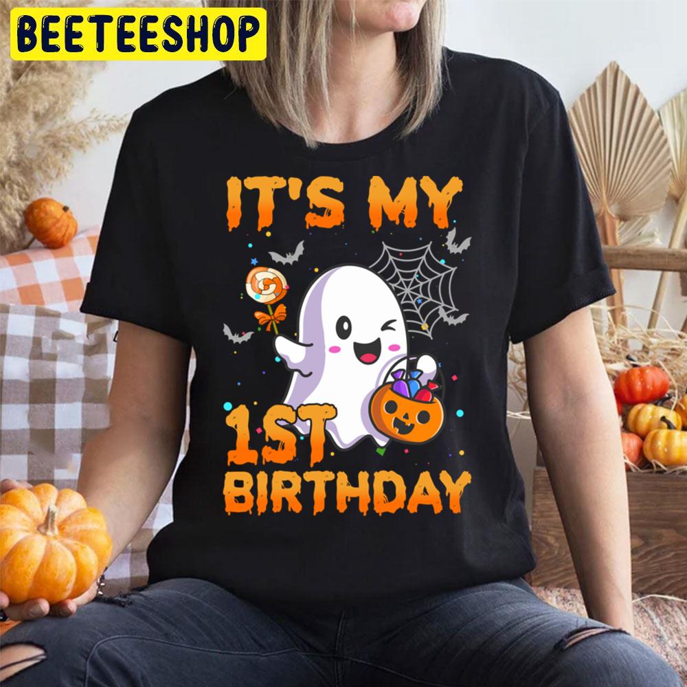 It’s My 1st Birthday Boo Pumpkin Candy Halloween Trending Unisex T-Shirt