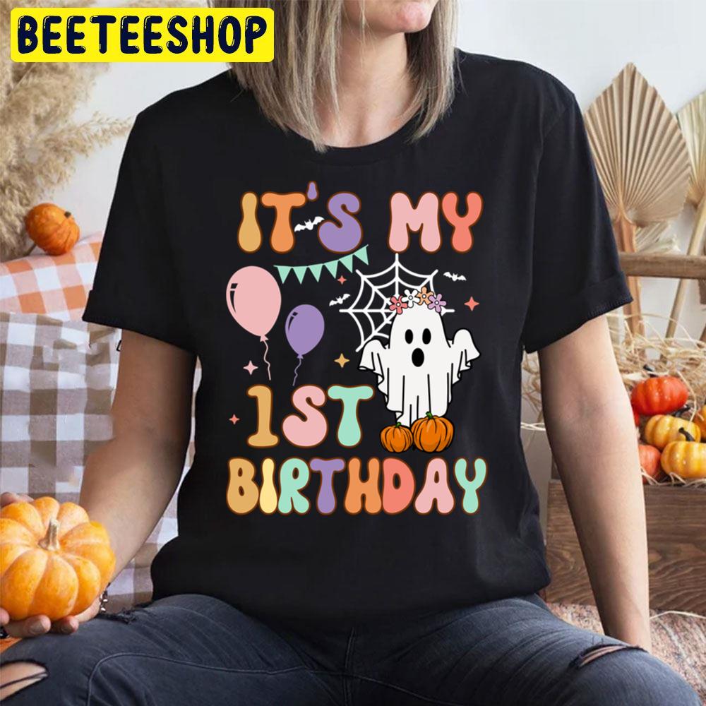 It’s My 1st Birthday Ghost Pumpkin Halloween Trending Unisex T-Shirt