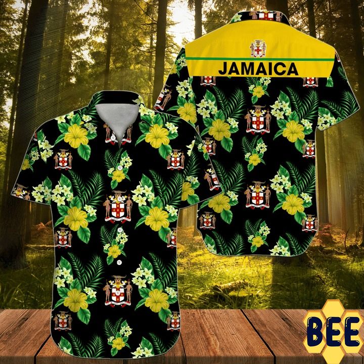 Jamaica Tropical Flower Trending Hawaiian Shirt